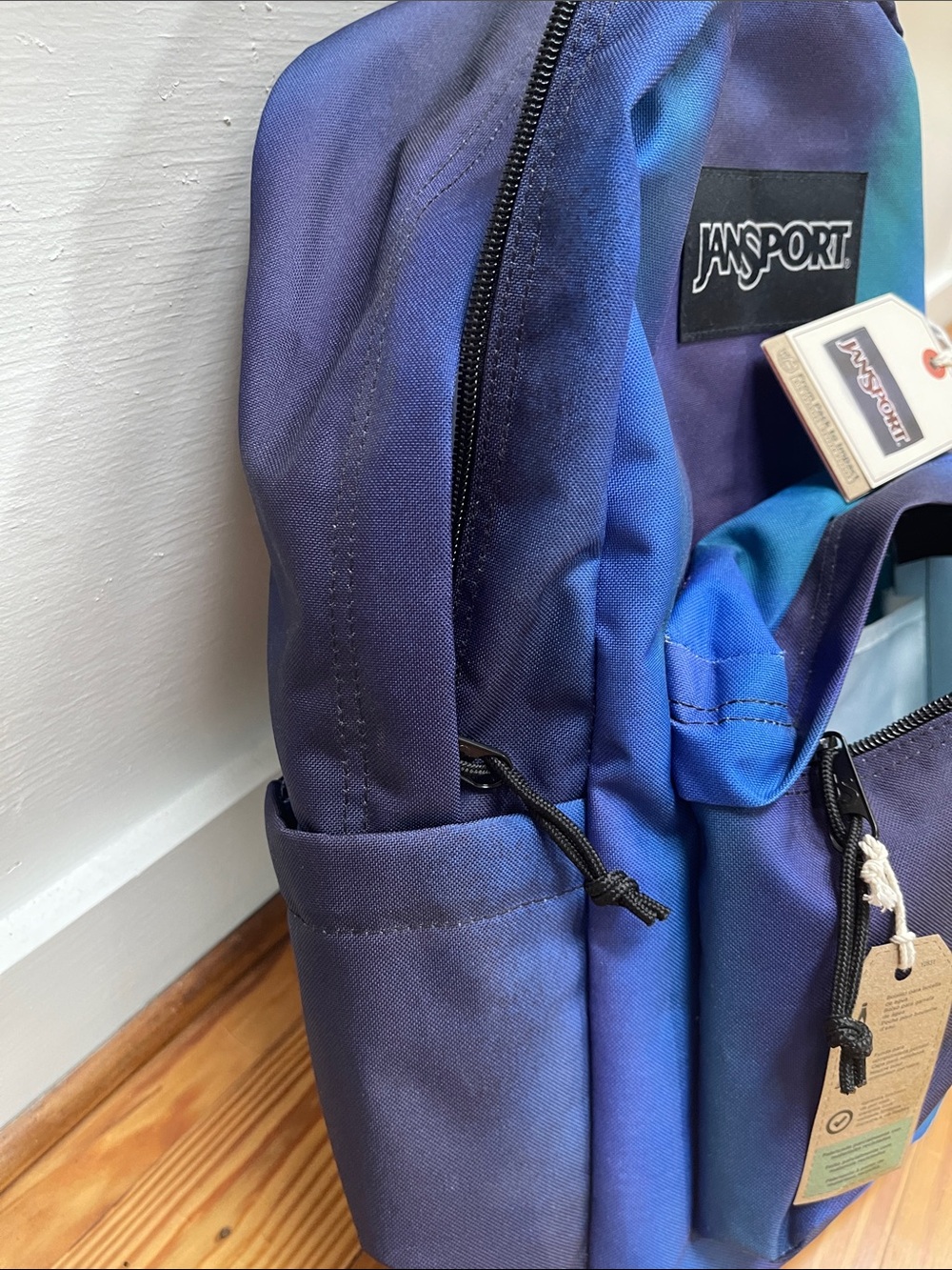 NWT Jansport Superbreak Plus Dark Dualchrome Backpack - Picture 5 of 10